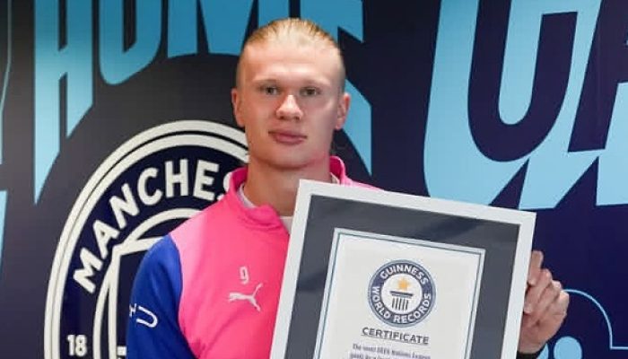 Haaland Dapat Penghargaan Khusus Guinness World Records Jelang Musim Baru