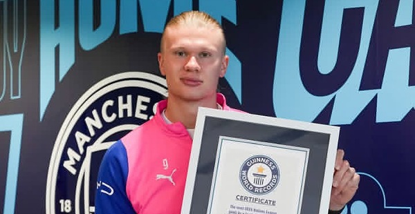 Erling Haaland Dapat Penghargaan Khusus Guinness World Records Jelang Musim Baru