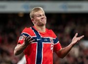 Menang Dramatis! Norwegia Tekuk Denmark, Haaland Cetak Brace