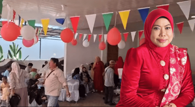 Open House Kemerdekaan di Rujab Ketua DPRD Morut, Warda: Jangan Ada Sekat dengan Masyarakat