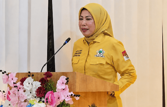 Siap Lahir Batin Maju Pilkada Morut, Warda: Ini Betul Punya mi