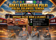 Polri Gelar Operasi Celah Bibir dan Lelangit Gratis di Palu, Screening Dibuka 17–18 Agustus