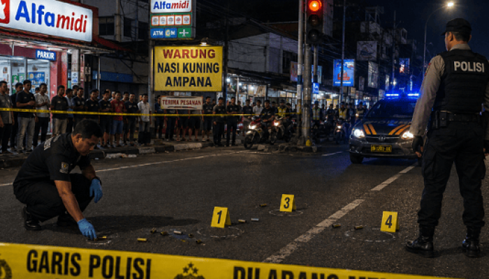 Sebelum Door…door, Terjadi Perkelahian Antara Pelaku dan Korban di Depan Alfamidi Tombolotutu