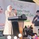 Maulid Nabi di Lembontonara, Ketua PHBI Morut Serahkan Bantuan dan Kukuhkan Pengurus