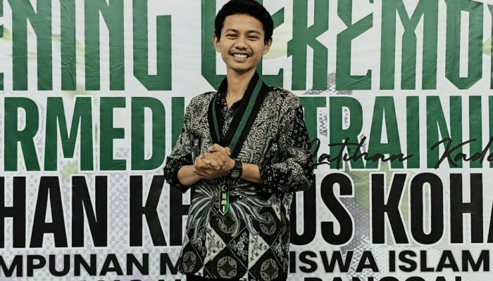 Afif Furqan, Jabat Ketum HMI Komisariat FISIP UNTAD Periode 2025-2026