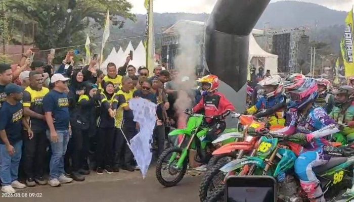 Mamala Bertabur Bintang 2026 Diikuti 1.550 Rider, Warda Lepas Peserta