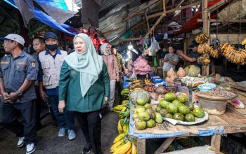 Cegah Inflasi, Wagub Reny dan Bupati Tolitoli Cek Harga Bahan Pokok, Ini Hasilnya