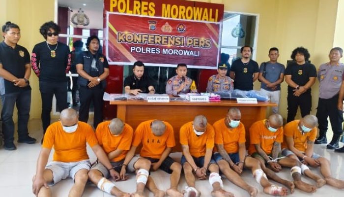 Perampok Bersenjata Api di Ungkaya Morowali Ditangkap, Kerap Terlibat Curi Sawit