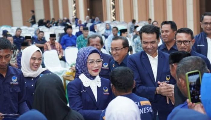 Lantik Pengurus DPC NasDem se-Sigi, NSL Ingatkan Politik Cinta
