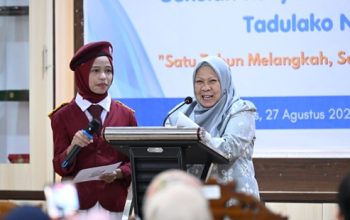 Wagub Reny Terpukau, Siswa Sekolah Rakyat Palu Fasih Berpidato dalam Empat Bahasa Asing