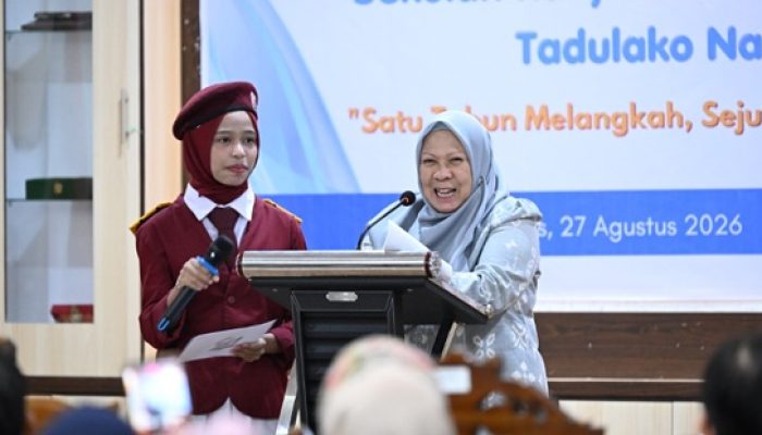 Wagub Reny Terpukau, Siswa Sekolah Rakyat Palu Fasih Berpidato Empat Bahasa Asing