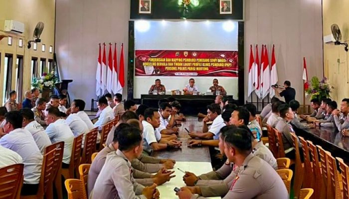 Cegah Gangguan Psikologis, Biro SDM Polda Sulteng Gelar Konseling Personel Polres Parimo