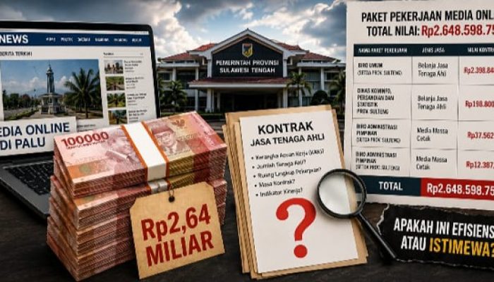 Media Online di Palu Keciprat Paket Rp2,6 M, Proyek Balas Jasa?