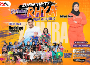 Zumba Party di Palu Hadirkan ZIN Internasional asal Chili pada 10 September