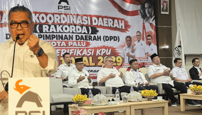 Ahmad Ali Ajak Loyalisnya Gabung PSI, Siap Kuasai Sulteng