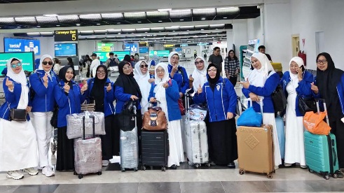 Ikut Maktamar di Jakarta, Mamala Group Support Keberangkatan BKMT asal Morut