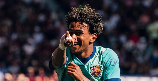 Barcelona Hajar Levante 4-2, Lamine Yamal Kembali Jadi Bintang