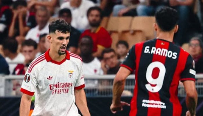 Rossoneri Keok di Kandang, Benfica Hancurkan Debut AC Milan di Liga Europa