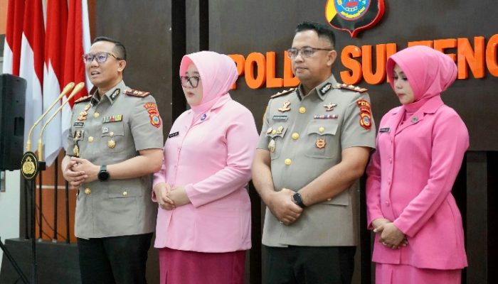 Mutasi Pejabat Polda Sulteng, Dirreskrimsus dan Kapolres Sigi Resmi Berganti