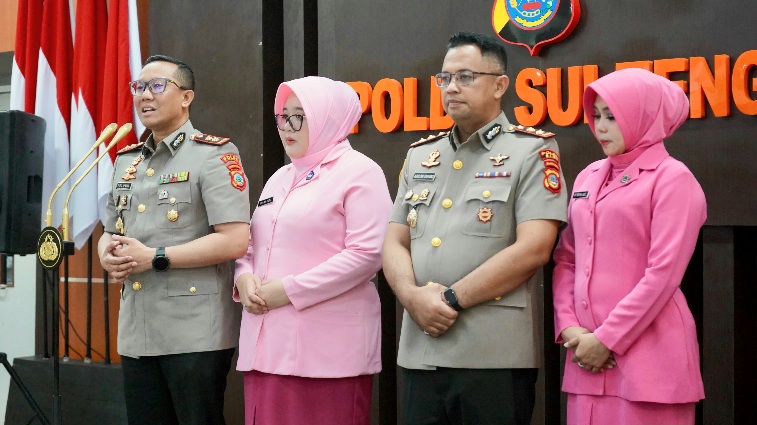 Mutasi Pejabat Polda Sulteng, Dirreskrimsus dan Kapolres Sigi Resmi Berganti