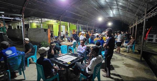 Turnamen Domino Gardu Onepute Jadi Pemanasan Atlet PORDI Morut