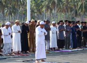 Doa Bersama di Tengah Kekeringan, SPN Polda Sulteng Gelar Sholat Istisqa