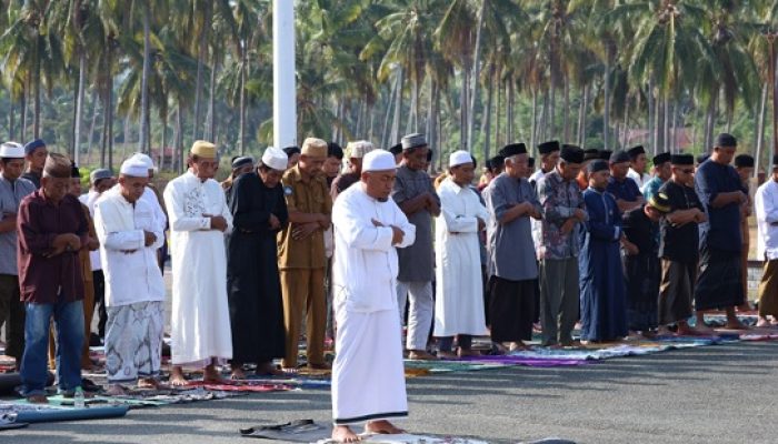 Doa Bersama di Tengah Kekeringan, SPN Polda Sulteng Gelar Sholat Istisqa