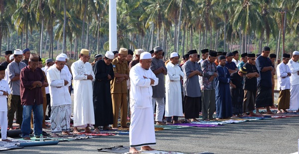 Doa Bersama di Tengah Kekeringan, SPN Polda Sulteng Gelar Sholat Istisqa