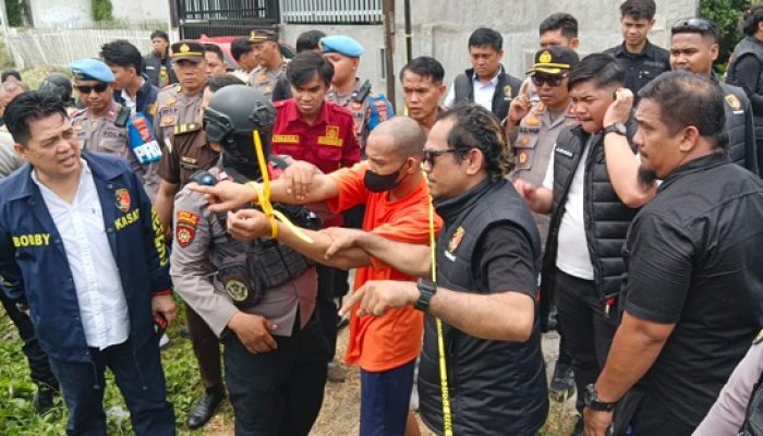 Polresta Palu Gelar Rekonstruksi Pembunuhan Duyu, 34 Adegan Diperagakan Tersangka