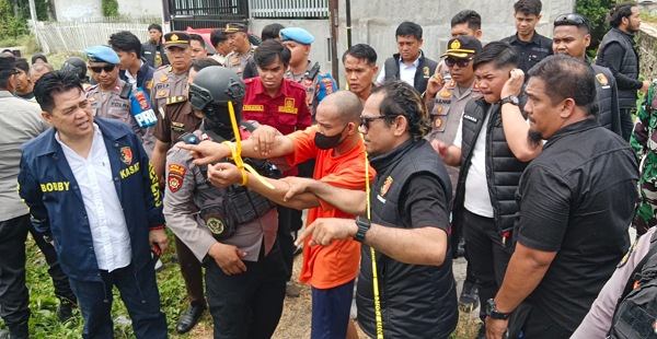 Polresta Palu Gelar Rekonstruksi Pembunuhan Duyu, 34 Adegan Diperagakan Tersangka