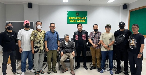 Tim Tabur Kejati Sulteng Tangkap Buronan Korupsi Asman Loliwu di Palu