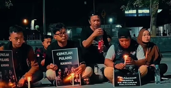 Jurnalis Palu Doakan Pencarian 5 Jurnalis yang Hilang di Selat Sunda