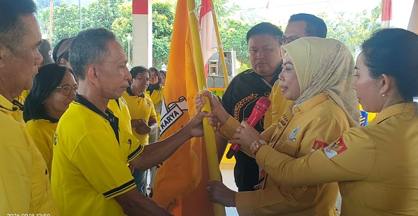 Muscam Golkar Bungku Utara, Warda Minta Kader Tak Minder dan Giat Belajar