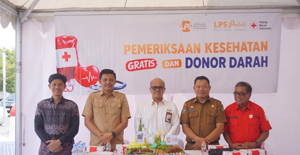 Dari Parepare hingga Palopo, LPS Bawa Program Kesehatan Gratis dan Donor Darah
