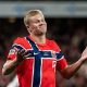 The Vikings Menang Dramatis! Norwegia Tekuk Denmark, Haaland Cetak Brace