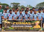 FOSNAS Piala Warda Dg Mamala: Semangat dan Panggung Bibit Muda Sepak Bola Morut