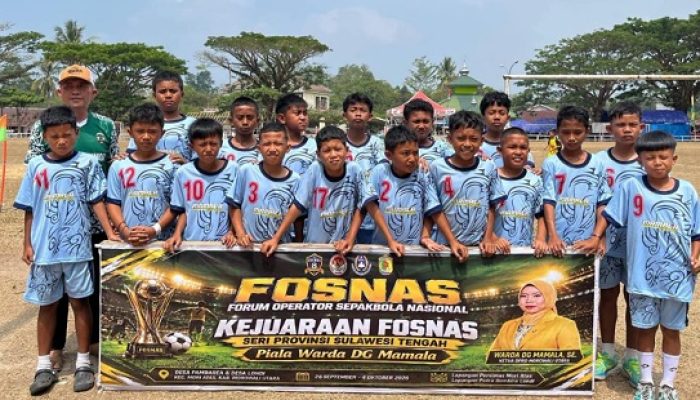 FOSNAS Piala Warda Dg Mamala: Semangat dan Panggung Bibit Muda Sepak Bola Morut