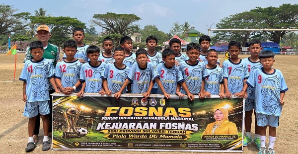 FOSNAS Piala Warda Dg Mamala: Semangat dan Panggung Bibit Muda Sepak Bola Morut
