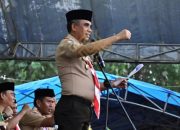 Gubernur Sulteng Tekankan Keberanian dan Integritas di Kemah Pramuka Banggai