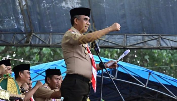 Gubernur Sulteng Tekankan Keberanian dan Integritas di Kemah Pramuka Banggai