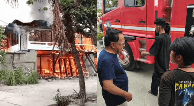 Kebakaran di Desa Kalukubula, Ketua NasDem Sigi Ikut Berjibaku dan Minta Tambahan Armada