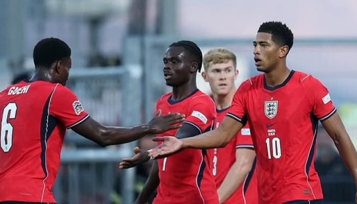 Rekor Buruk Kroasia Tercipta, Inggris Menang Telak 7-0 di Rijeka