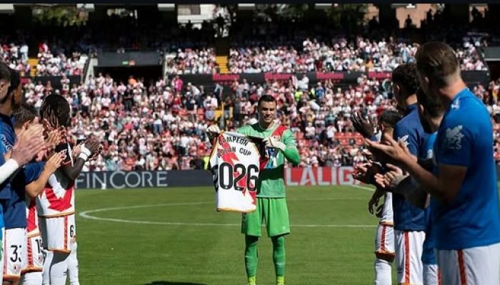 Rayo Vallecano Rayakan Kesuksesan Emil Audero Bersama Timnas Indonesia