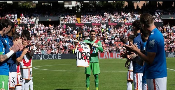Emil Audero Dapat Penghormatan dari Rayo Vallecano Usai Bawa Indonesia Juara
