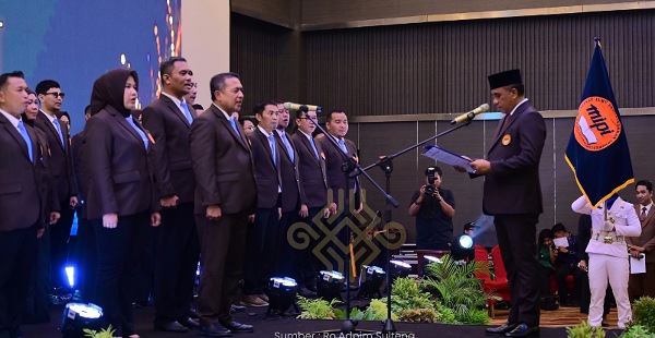 MIPI Sulteng Resmi Dilantik, Anwar Hafid Dorong Tata Kelola Pemerintahan yang Baik