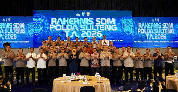 Polda Sulteng Gelar Rakernis SDM, Ini Pesan Wakapolda Helmi Kwarta