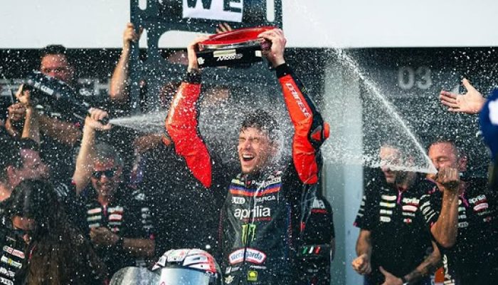 Aprilia Kuasai Mandalika! Bezzecchi Menang, Martin Rebut Posisi Teratas