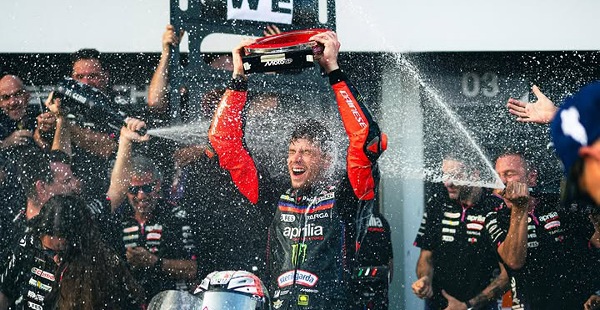 Aprilia Kuasai Mandalika! Bezzecchi Menang, Martin Rebut Posisi Teratas