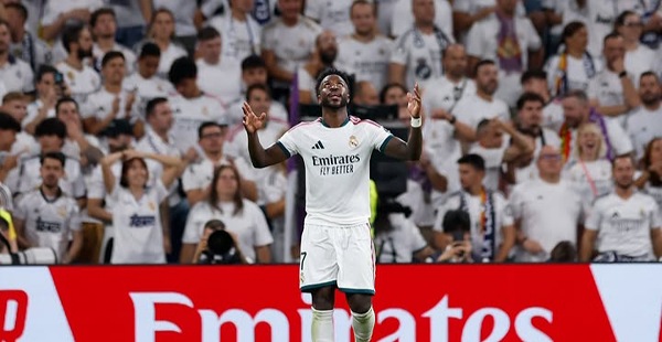Vinicius Jr Terancam Absen di El Clasico Usai Kartu Merah Lawan Villarreal