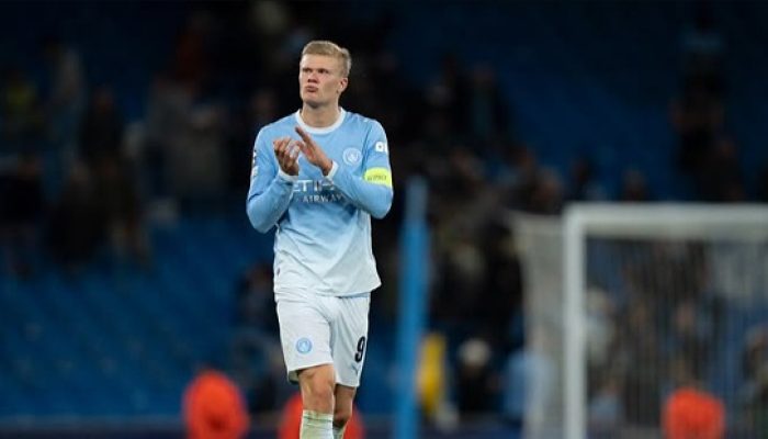 Meski Man City Kalah! Haaland Pecahkan Dua Rekor Messi di Liga Champions